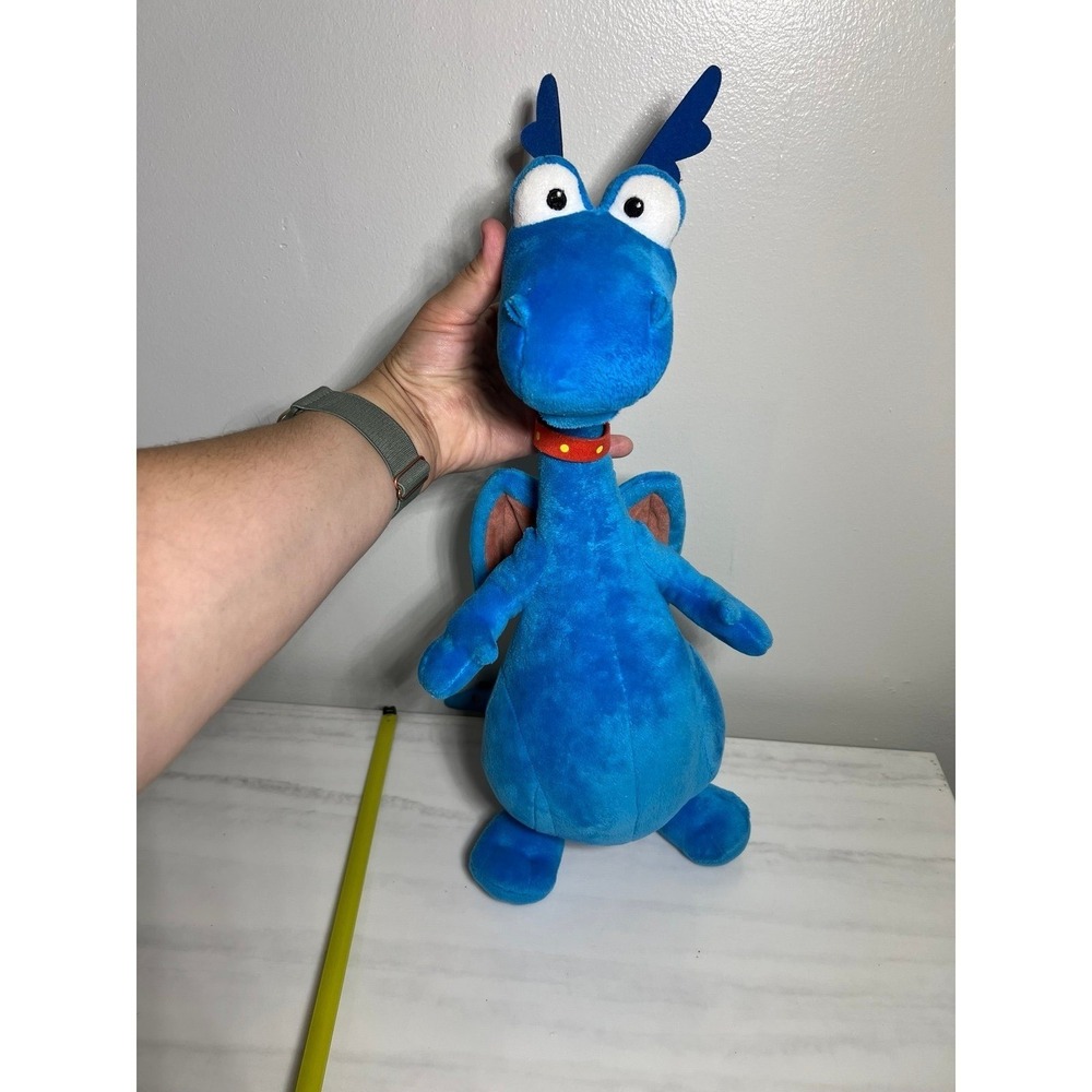 Disney Jr. Doc‎ McStuffins STUFFY THE BLUE DRAGON Plush STUFFED ANIMAL Toy